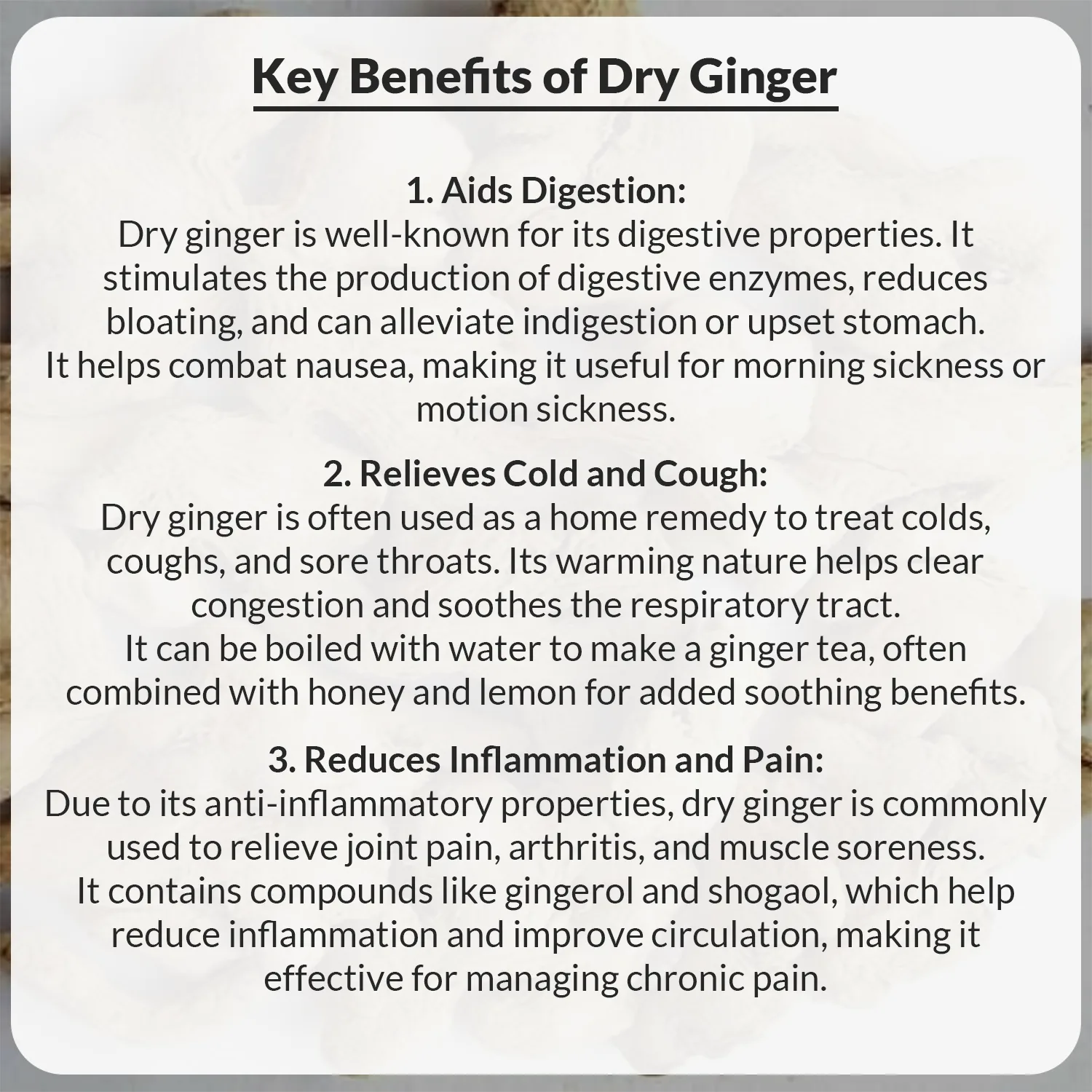 Ginger Dry 100g (अदरक) - Image 6