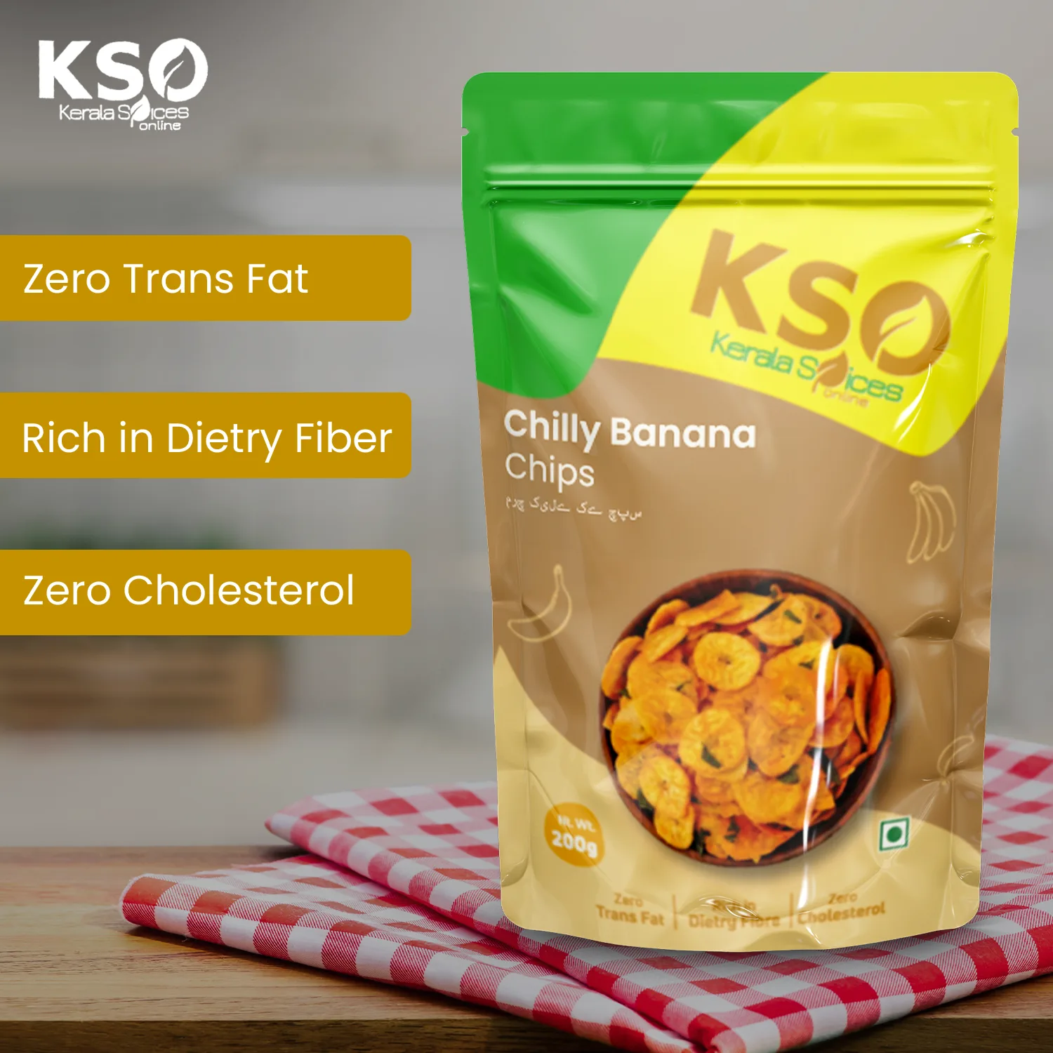 Healthy Sarkaravaratti (Jaggery Banana Chips)250g - Image 2