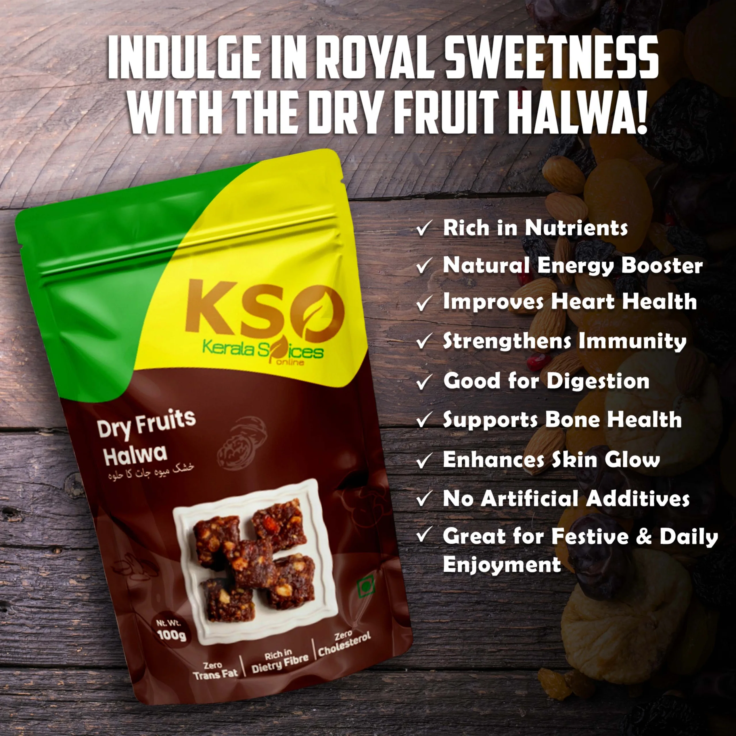 Delicious Dry Fruits Halwa 250g - Image 5