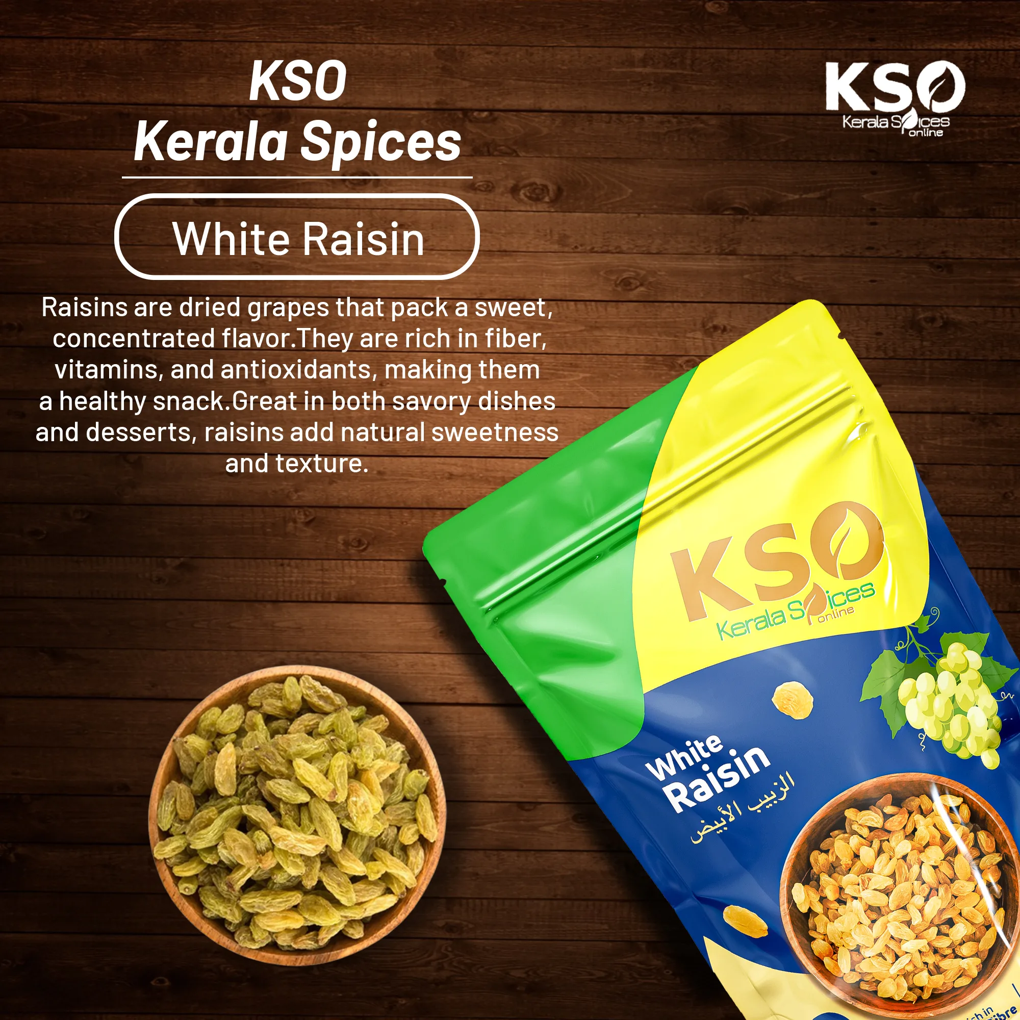 Kismis/Raisins 250gm - Image 3