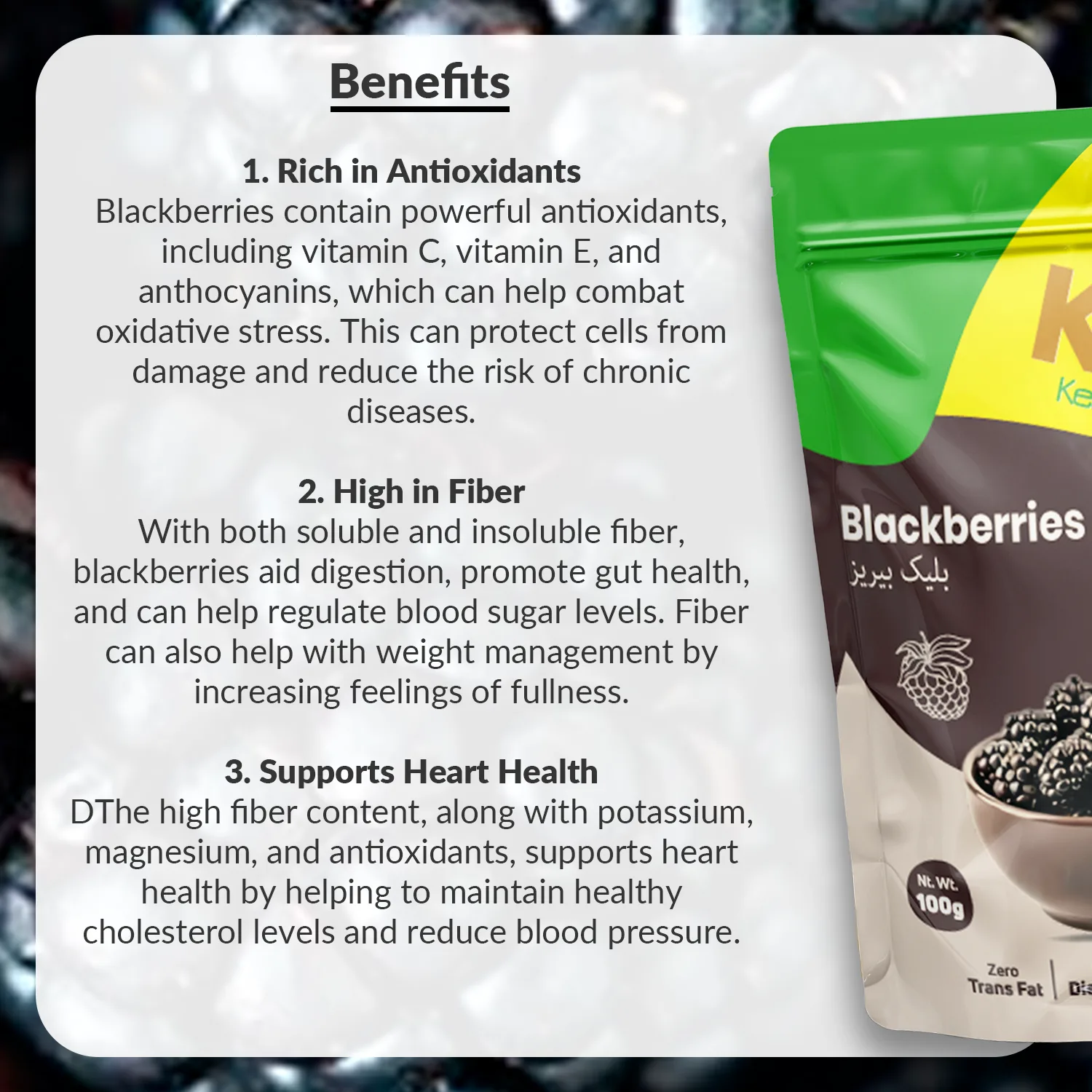 Blackberries 100g - Image 5