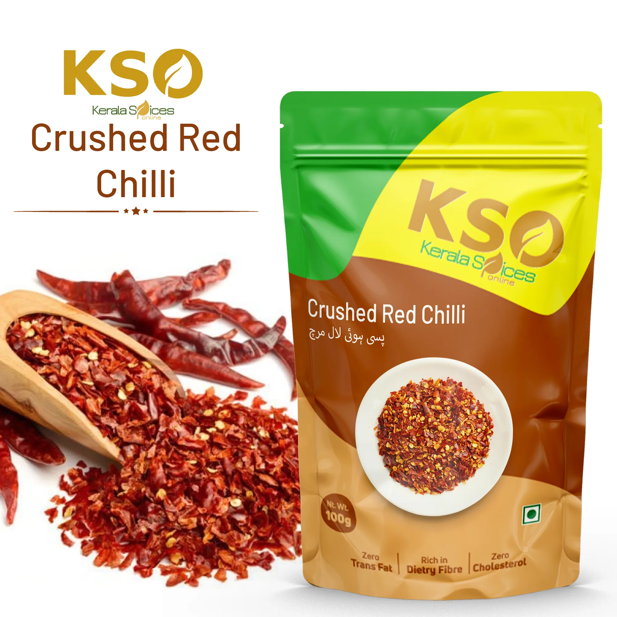 Crushed Red Chilli 100g - Image 2