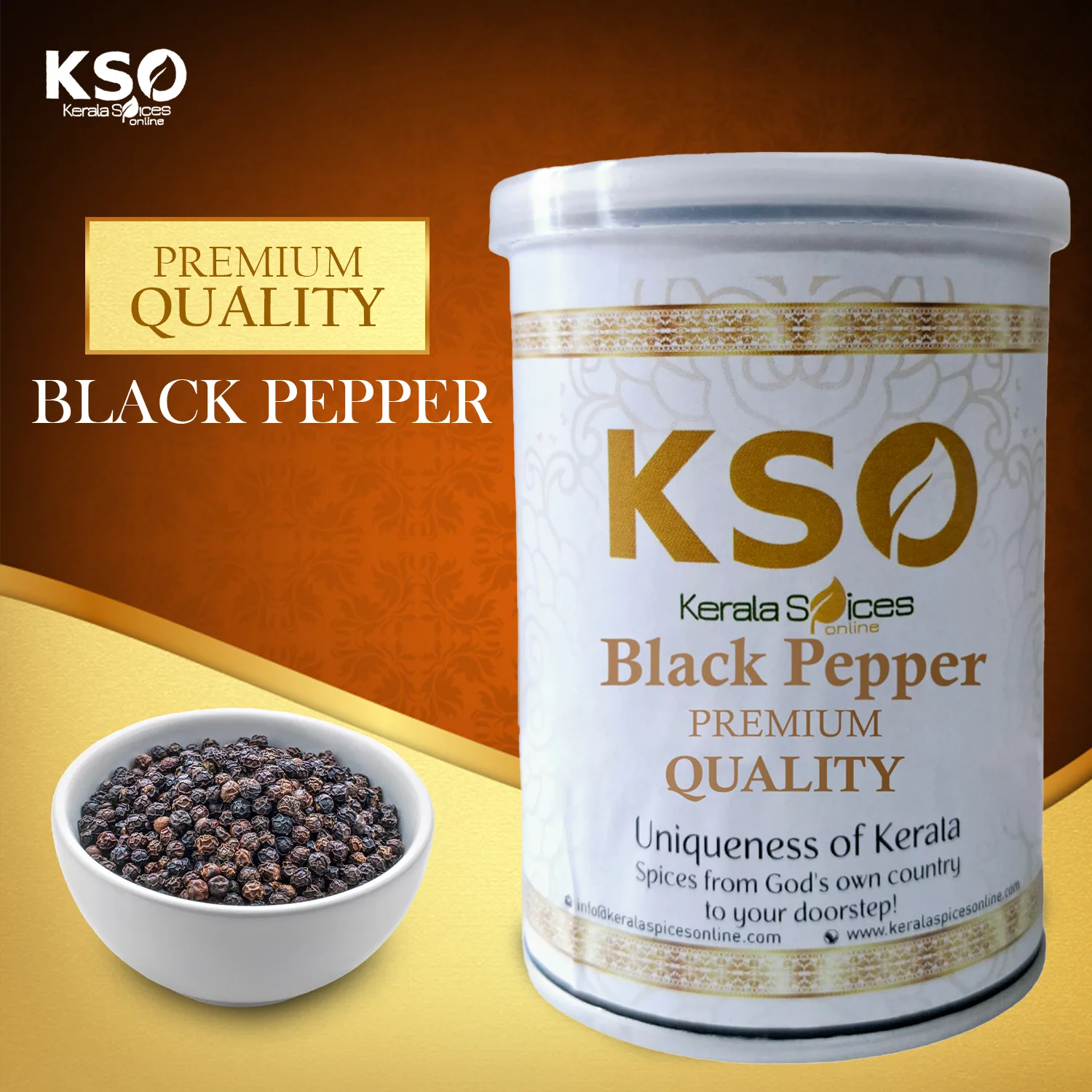 Premium Quality Thalassery pepper 12 bold -150gm - Image 3