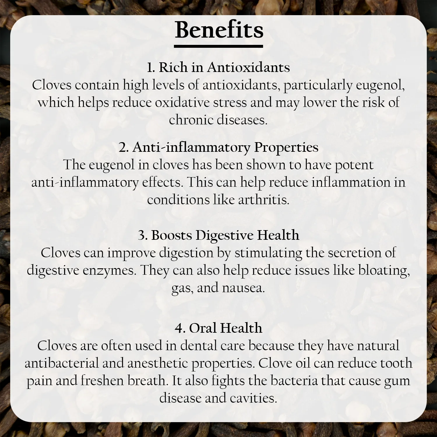 Premium Quality Cloves -100gm - Image 6