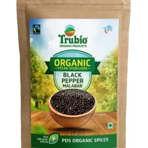 Organic Black Pepper Malabar 100gm
