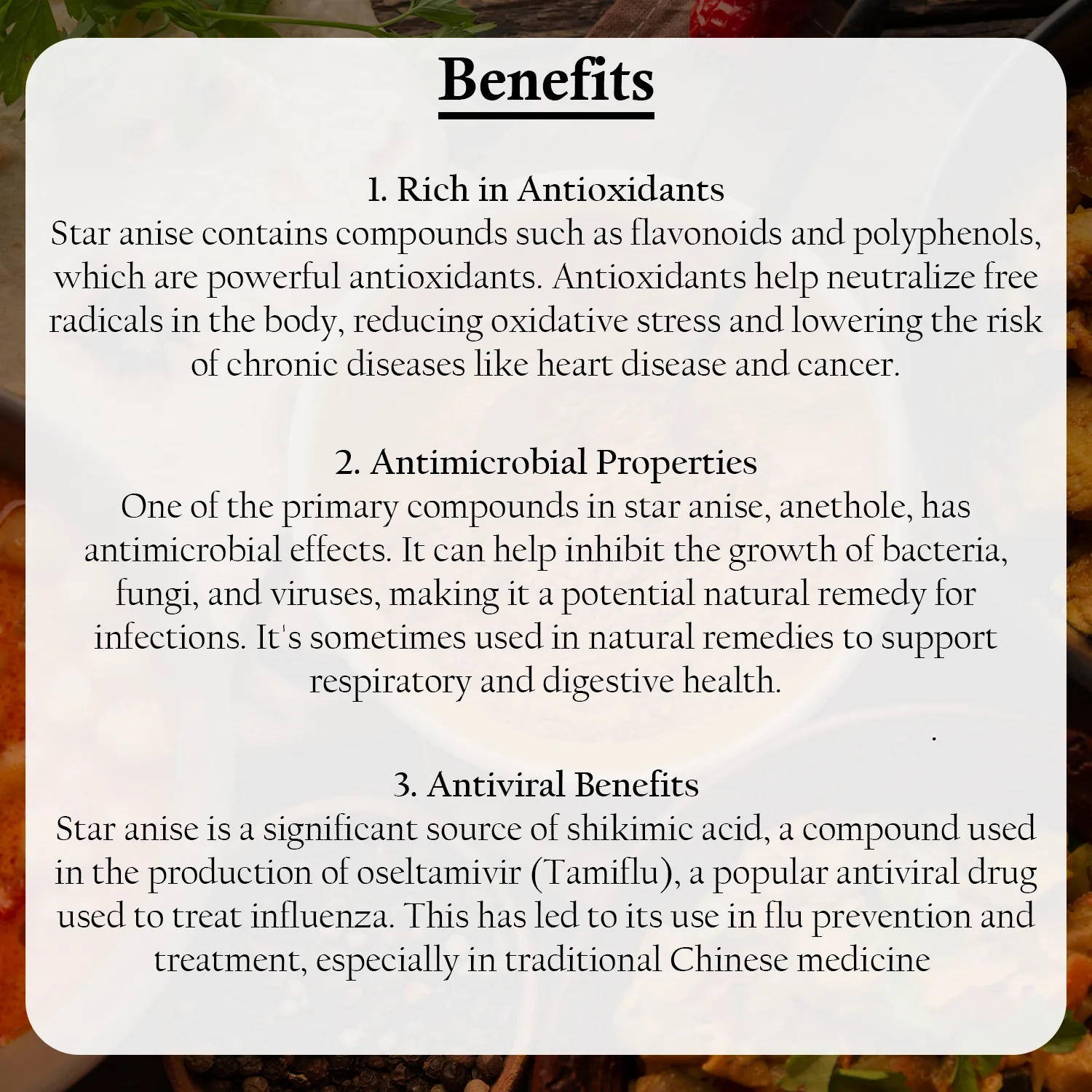 Premium Quality Staranise-50gm - Image 6