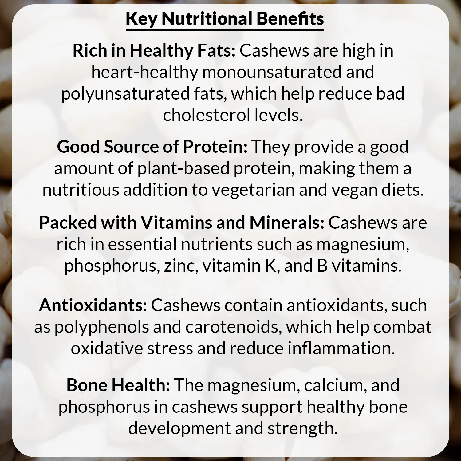 Cashew Nuts W-240 (Normal) -250g - Image 6