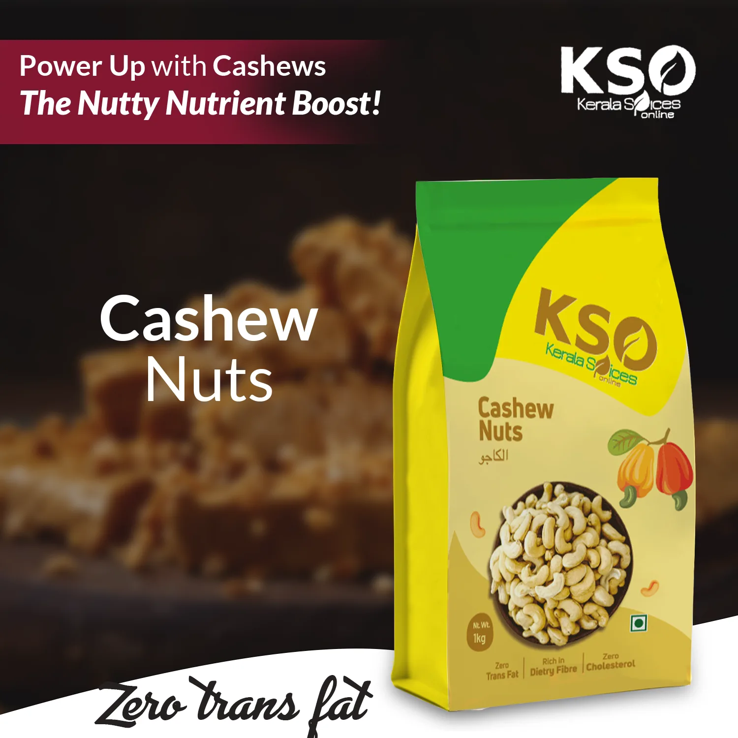 Healthy Cashew Nuts W 240 1kg - Image 4