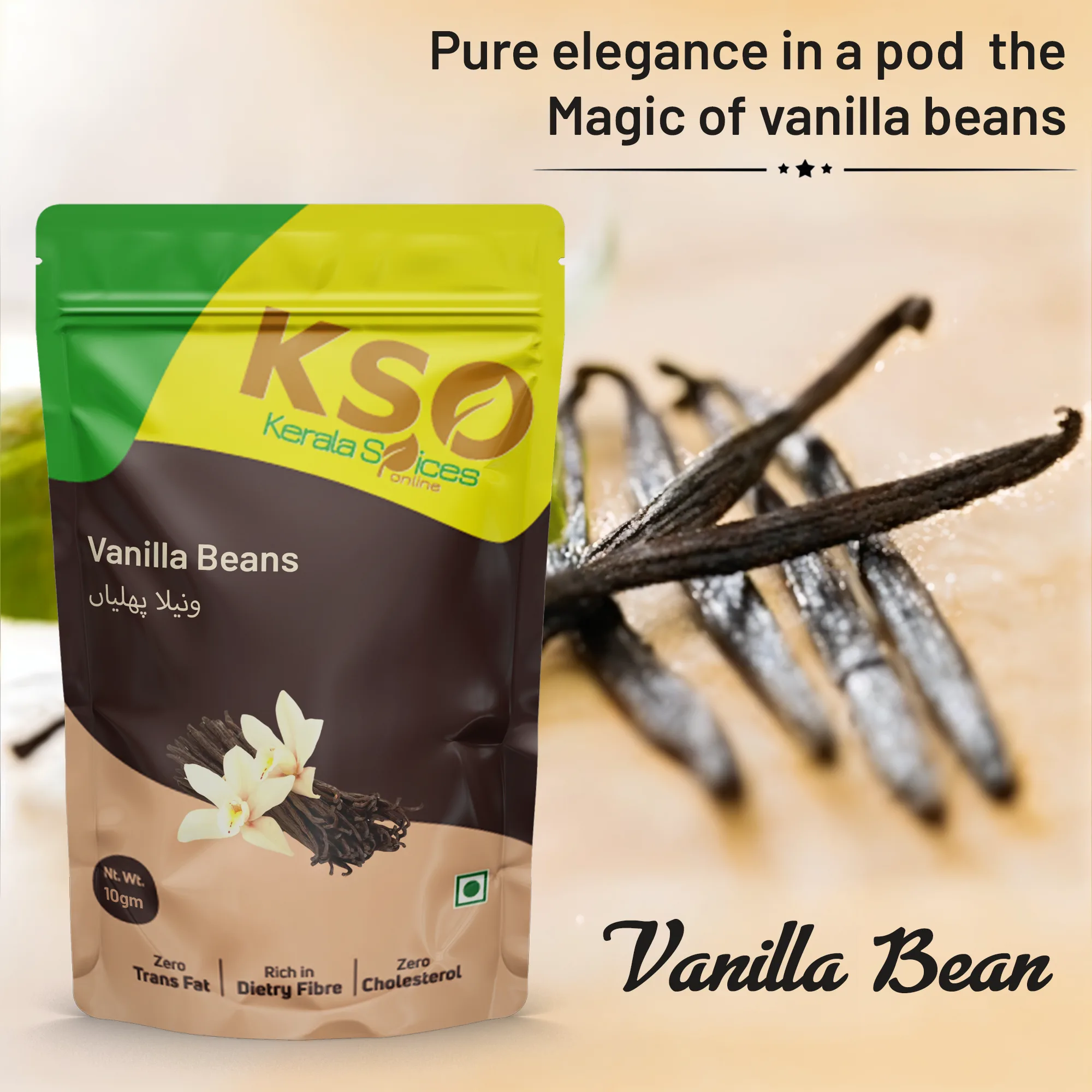 Premium Quality Vanilla Beans 10gm - Image 5