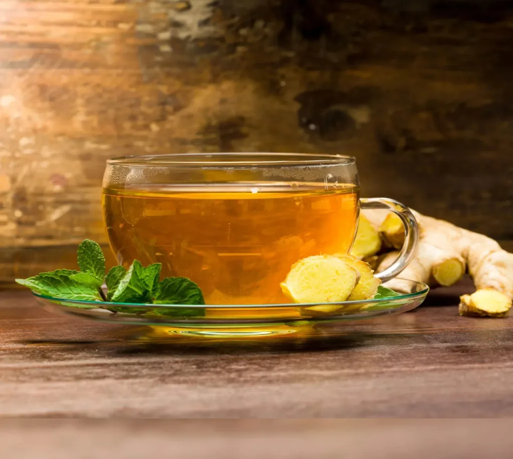 dry ginger powder tea