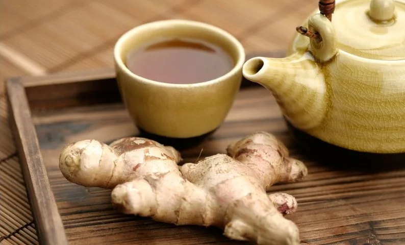 Dried ginger tea