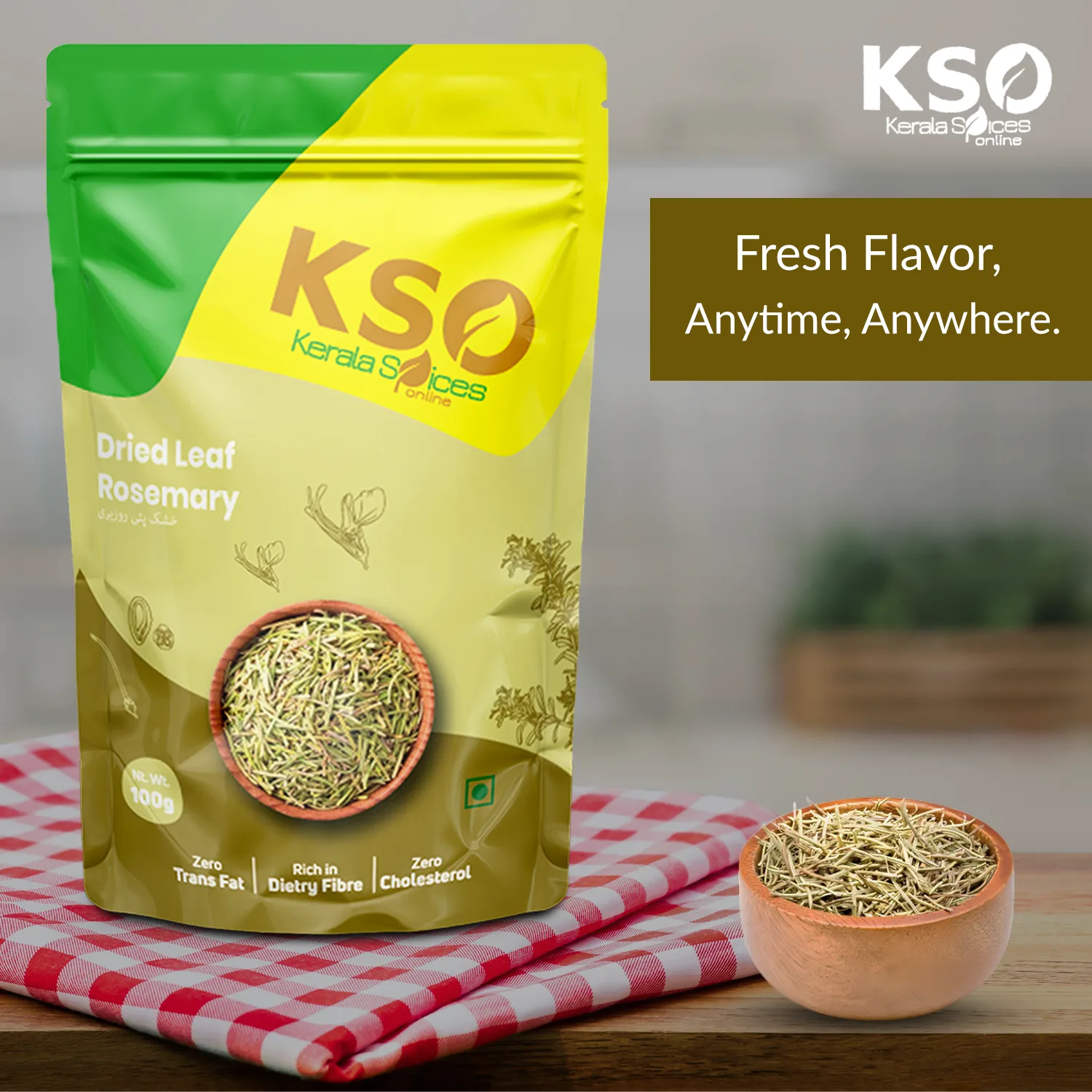 Dried Leaf Rosemary 100g - Image 4