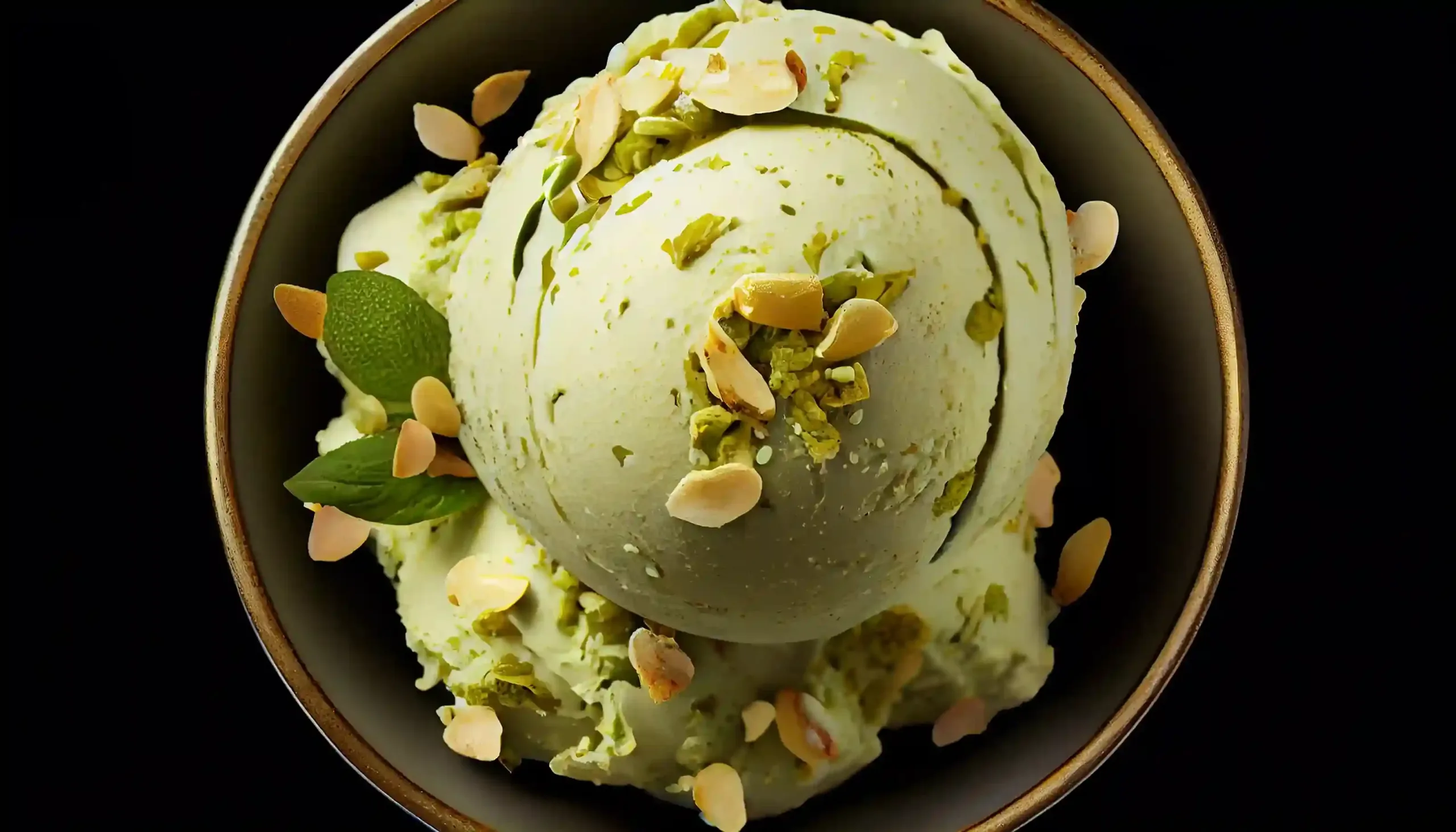 Vanilla Green Tea Ice Cream
