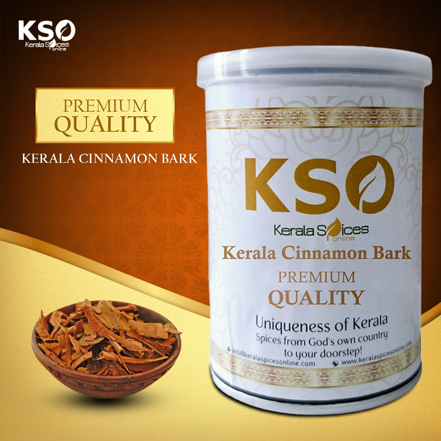 Premium Quality Kerala Cinnamon Bark 60gm - Image 3