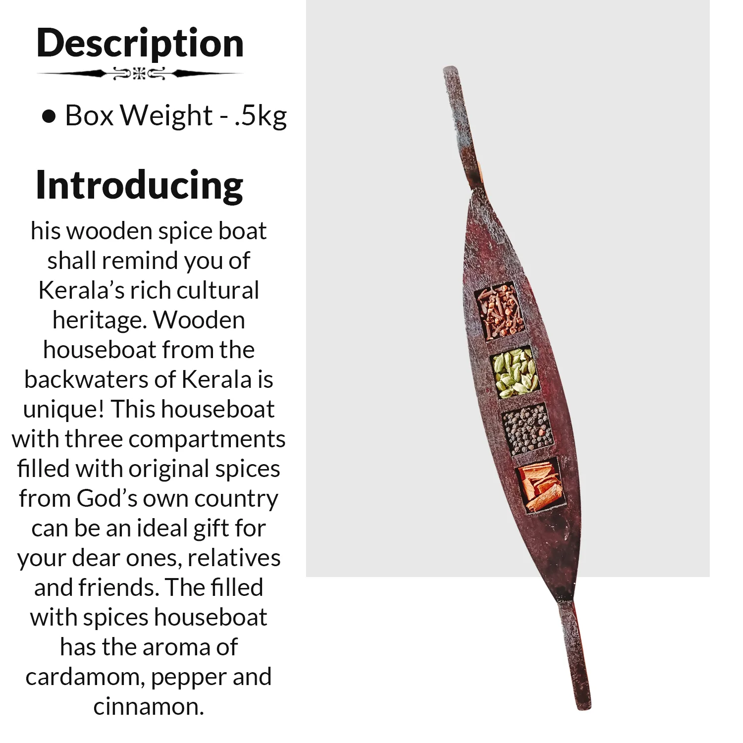 Kerala Spices Boat - Image 2