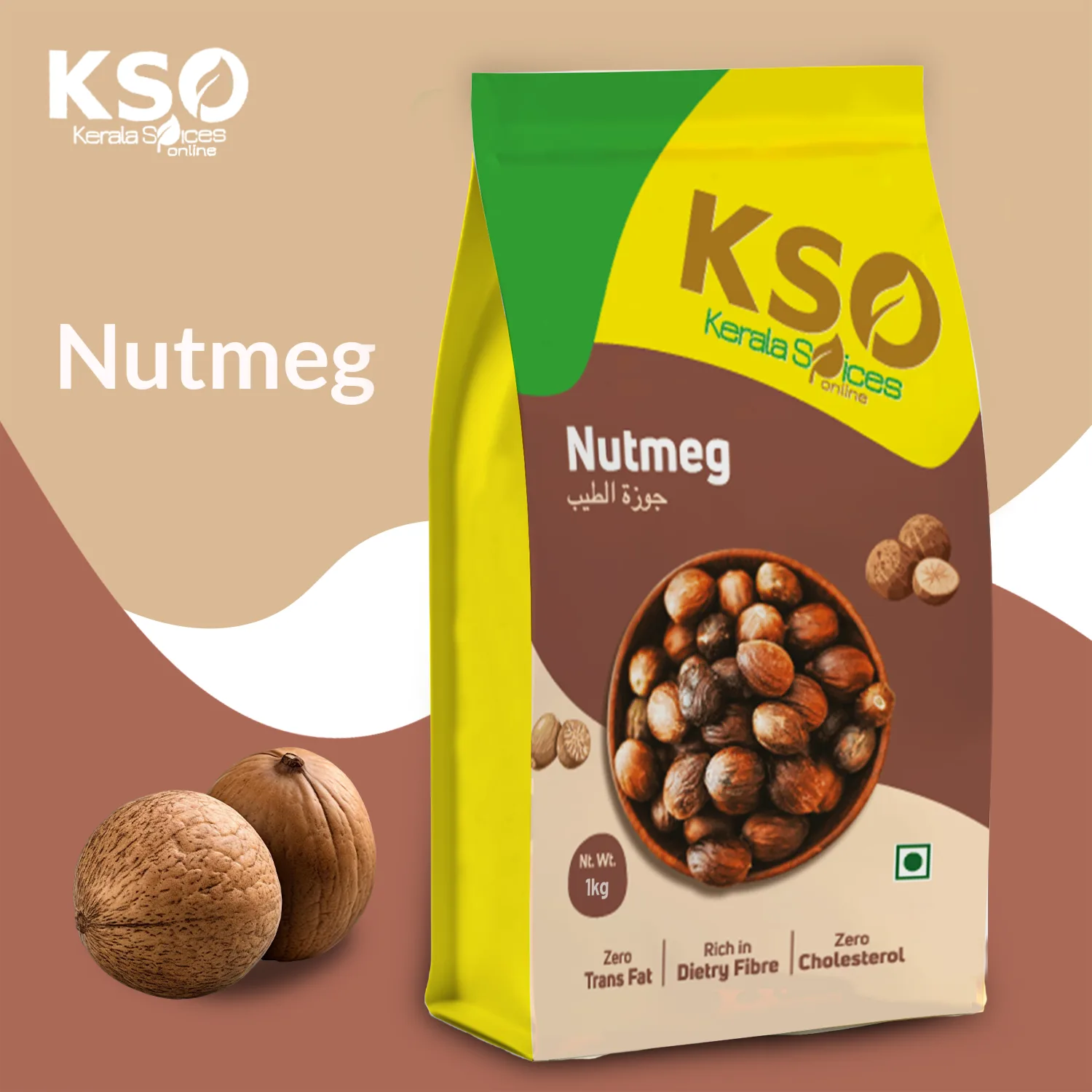 Authentic Nutmeg 1kg Jumbo - Image 2