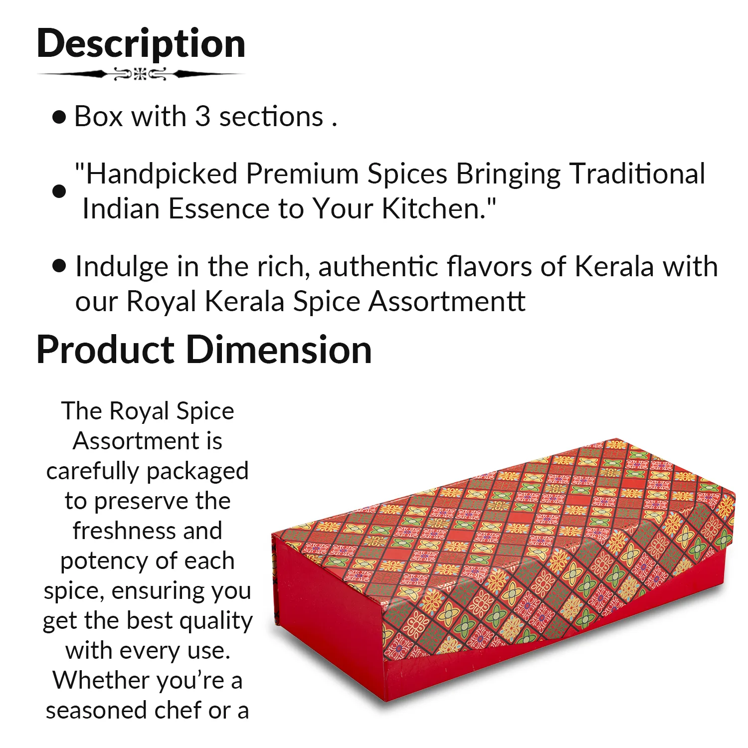 Royal Kerala Spices corporate Gift 500g - Image 5