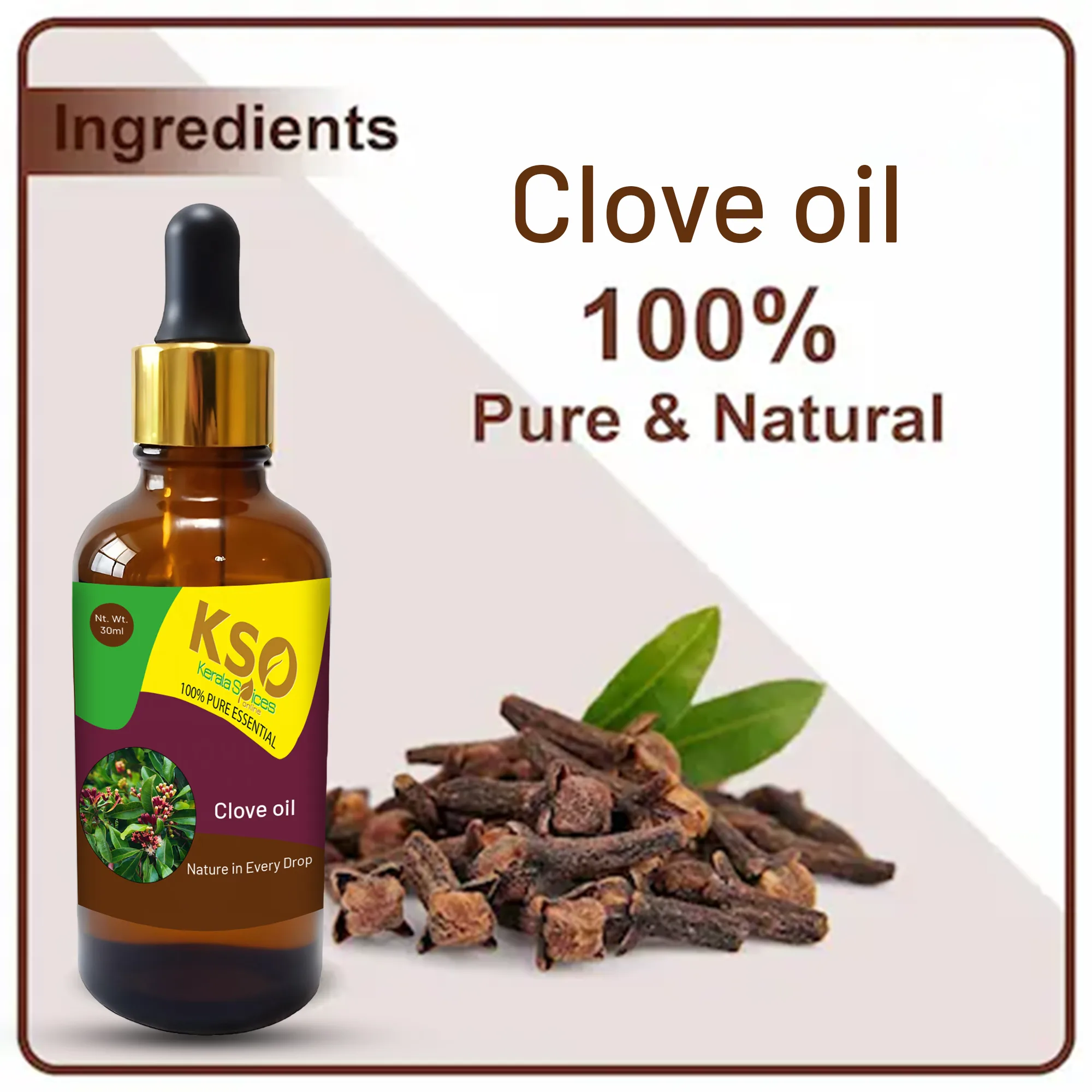 Clove bud Oil - 30 ml - Image 2