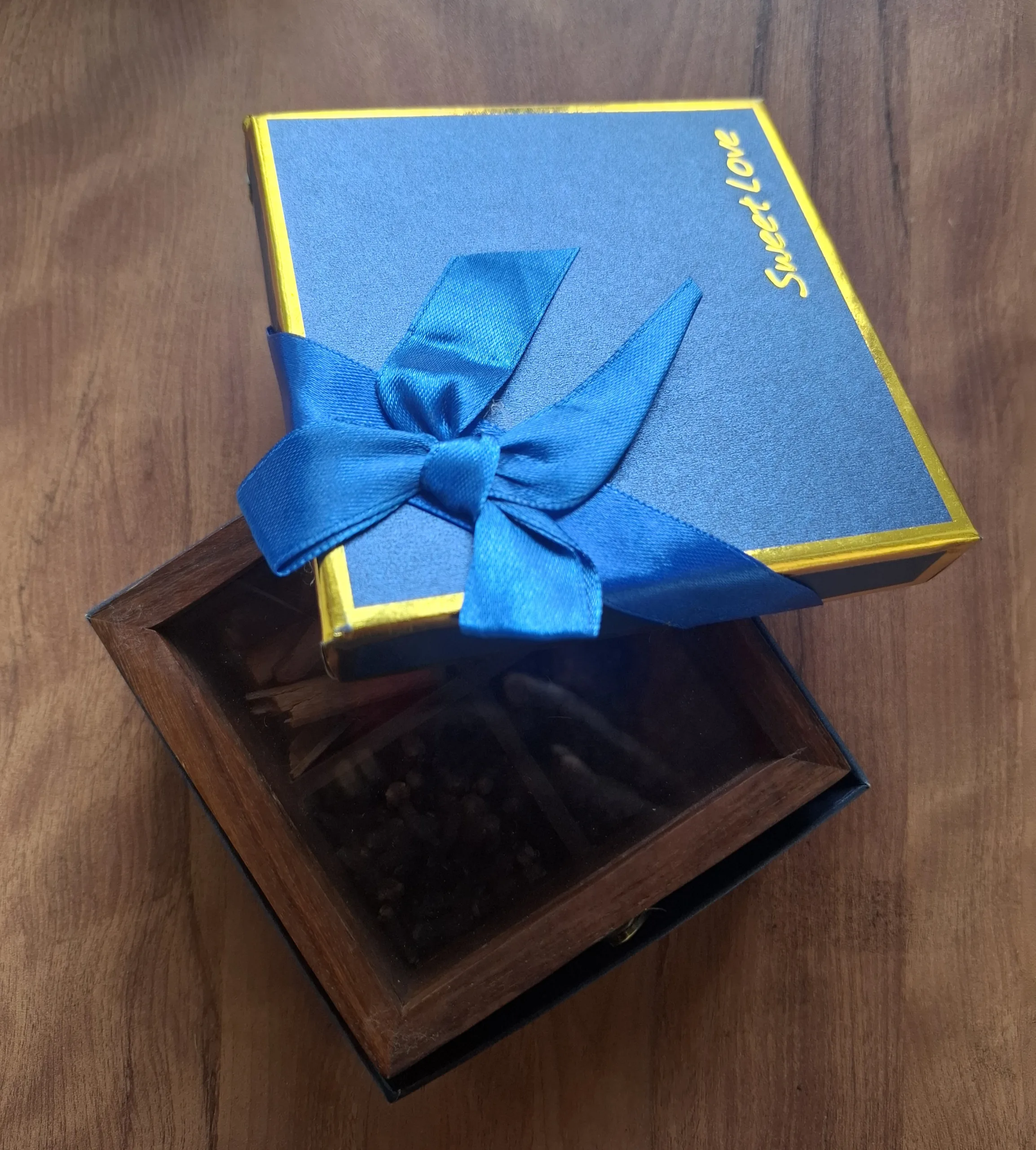 Wooden Spice Gift Box(Small 4X4X2) - Image 2