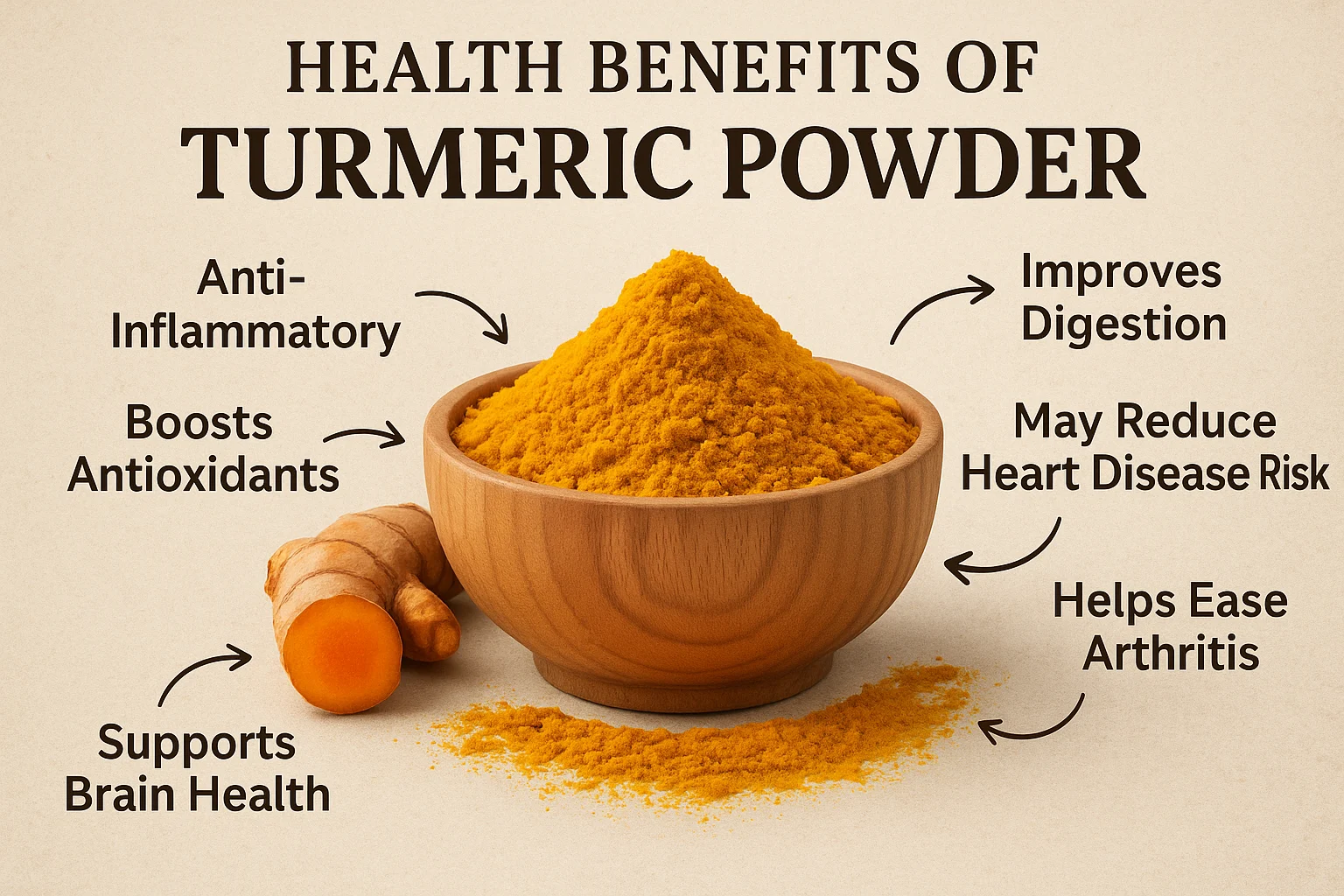 health benefits of turmeric powder