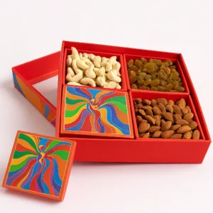 Dry Fruit Box 4 parts (Big)