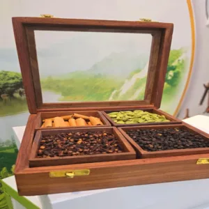 4in1 Wooden Spice Box-Premium