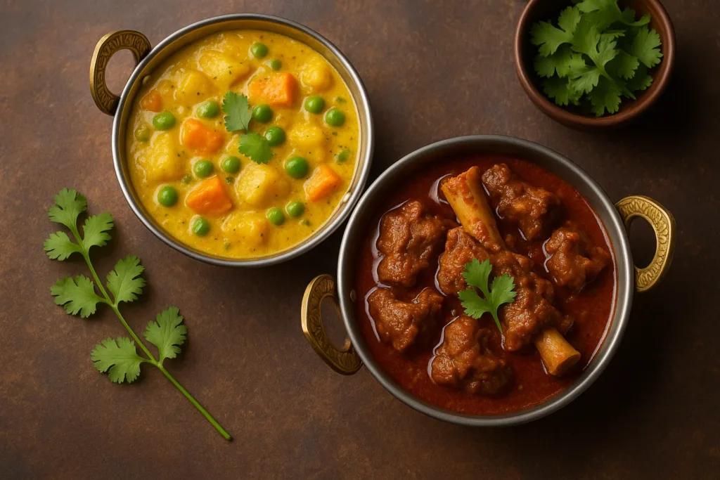 cinnamon role in mutton curry and kurma curry