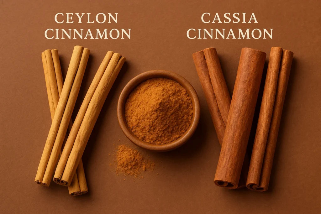 different types of cinnamon
